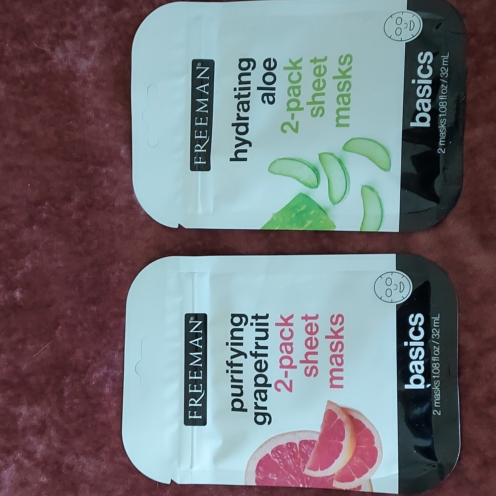 New set of Freeman sheet masks
